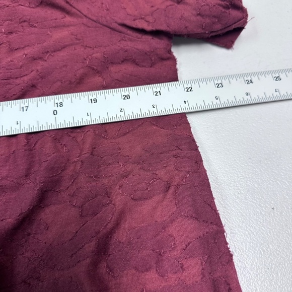 DG2 by Diane Gilman Clipped Jacquard Knit Hi-Low Size L - Picture 6 of 8
